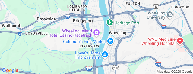 Wheeling Island Showroom